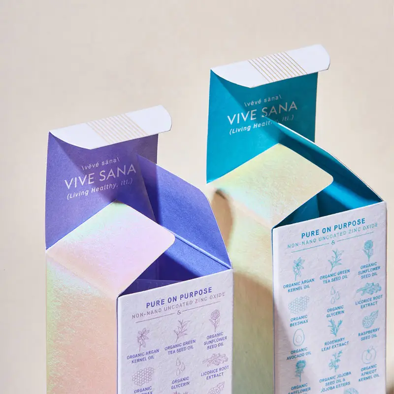 Di lusso Deluxe due Tuck End Box fondotinta cosmetico per la cura della pelle Set di confezioni per la cura della pelle rossetto