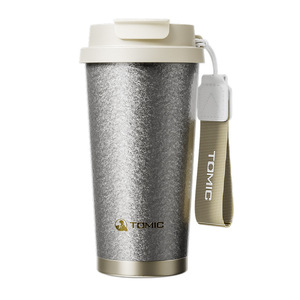 Temeco Titanium Cup 500Ml Insulated With Straw For Travel And Office Use - Product Image 5