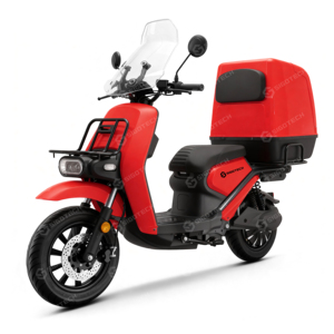 Scooter de livraison SIGOTECH personnalisé fabriqué en Chine, <span class=keywords><strong>batterie</strong></span> 72V 1500W, moto de livraison alimentaire avec boîte de livraison - Product Image 4