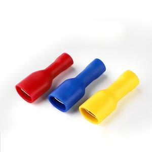 Fdfd 1.25/2/5.5 đầy đủ cách điện Nữ kết nối nhanh chóng ngắt kết nối Brass Điện Uốn Tóc bồng thiết bị đầu cuối với PVC cách nhiệt - Product Image 2