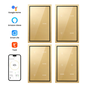 Interruptor de Escena BLE Mesh Compatible con Tuya, Funciona con Alexa y el Asistente de <span class=keywords><strong>Google</strong></span>, Bajo Consumo de Energía, 10 A, para Automatización de Apartamentos y <span class=keywords><strong>Oficinas</strong></span> Inteligentes - Product Image 1