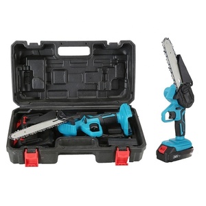 <b>24V</b> Household Small Handheld Wireless Chain Saw Brushless Motor Lithium-Ion <b>Battery</b> 450W Outdoor DGCM-H-1-12' Saw DGCM- - Product Image 2