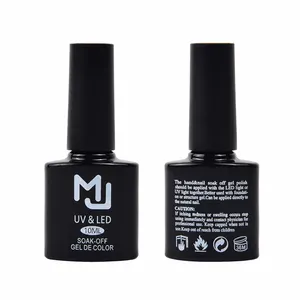 저렴한 도매 10ml 기본 코트 개인 라벨 네일 젤 오래 지속되는 강한 UV & LED 기본 코트 수지 젤 매니큐어 기본 코트