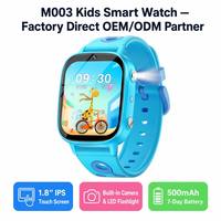 Reloj Inteligente para Niños M003 Directo de Fábrica, Pantalla de 1.8 Pulgadas, 26 Juegos de Rompecabezas, Resistente al Agua IP68, Reloj Inteligente para Niños y Niñas