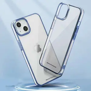 iPhone13电镀电脑硬透明外壳漂亮超薄外壳