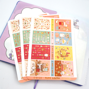 Custom Self Adhesive Rainbow Laser Holographic Glitter <strong>Deco</strong> Kiss Cut Sticker <strong>Sheet</strong> - Product Image 5