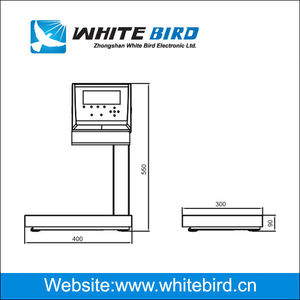 Whitebird Waage Balance Industrial Wifi Indicator Display Ticket Obst Supermarkt Plattform Waage - Product Image 2