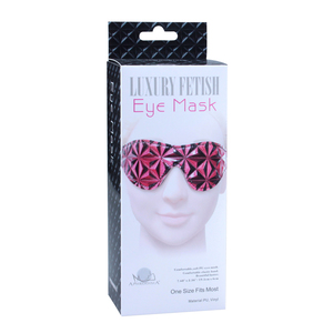 Masque pour les <span class=keywords><strong>yeux</strong></span> aphrodisiaque en vinyle PU, masque de privation sensorielle, jeu de rôle, bandeau pour adultes, couple, BDSM, jouet de bondage - Product Image 3