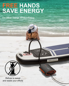 P.<span class=keywords><strong>F</strong></span>. Pompe à air électrique rechargeable pour planche à pagaie portable de sport nautique, vente en gros - Product Image 3