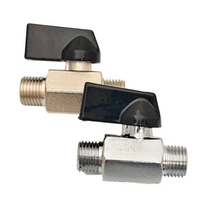 Mini 304 316 Stainless Steel <b>Ball</b> <b>Valve</b> High-Temperature Water Customizable OEM Manufacturer in China - Product Image 1