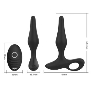 Y-Love Massaggiatore Prostatico Ricaricabile, Vibratore Anale, Plug Anale Vibrante, Palline Anali per Donne <span class=keywords><strong>e</strong></span> Uomini, Giocattoli Sessuali - Product Image 2