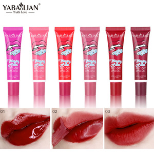 Lápiz Labial Líquido Desprendible de 6 Colores, Resistente al Agua, de Larga Duración, Brillo Labial Humectante, Tinte Labial Desprendible, Maquillaje Cosmético - Product Image 2