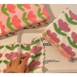 Strawberry Pattern Kitchen Towel 30x30cm <b>Square</b> Absorbent For General Use - Product Image 5