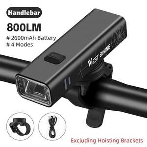 Guidon fixe Rechargeable LED Vélo Lumière Étanche CE Certifié Nuit Équitation Vélo <span class=keywords><strong>Phare</strong></span> avec Batterie Alimentation - Product Image 4