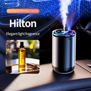 Điện hương thơm tinh dầu khuếch tán xe làm mát không khí hương liệu tinh dầu hương thơm độ ẩm với ánh sáng mái vòm Sao - Product Image 1