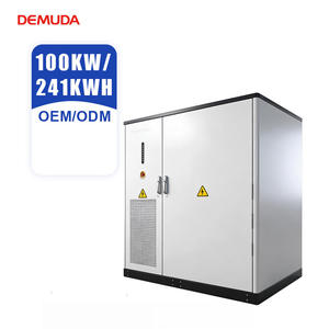 ระบบจัดเก็บพลังงานไฟฟ้าแรงสูงสำหรับอุตสาหกรรมและพาณิชย์ DEMUDA ความจุ 100kWh 215kWh ตู้กลางแจ้ง 241kWh แบตเตอรี่ Lifepo4 - Product Image 1