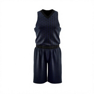 Tenues de basketball pour hommes en gros, uniformes d'équipe personnalisés, respirants, séchage rapide, prix bas, conception de logo OEM - Product Image 1