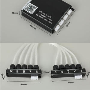 أطقم بطانة سقف السيارة الفاخرة بنجوم مضيئة من الألياف الضوئية، مع تحكم عن بعد عبر التطبيق وإضاءة RGBW للديكور الداخلي للسيارة - Product Image 5