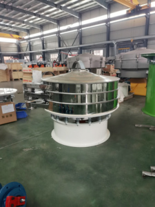 Nouvelle machine de tamisage rotatif vibrant à prix réduit pour le traitement des aliments, avec moteur comme composant central, idéale pour le <span class=keywords><strong>pollen</strong></span> fin. - Product Image 5