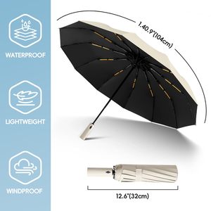 Dual-Use Automatic Folding <b>Umbrella</b> Customizable Extra <b>Large</b> Sunshade for Sun Rain Protection Modern Design Bulk Wholesale - Product Image 4