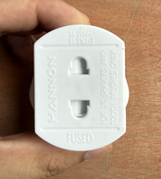 Adaptador de Enchufe Universal Portátil para Viajes en el Reino Unido, 250V 16A, para Laptop, Cámara y LED