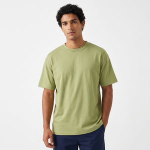 Camiseta de Algodón Premium con Cuello Redondo para Hombre, Diseño Gráfico Personalizado, Logotipo Personalizado, Fabricante Mayorista, Proveedor de Exportación - Product Image 1