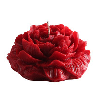 Öko-Kamelie Sojawachs Duftkerze in Blumenform Geschenkbox Aromatherapie Halbhandgefertigt Geburtstag Begleitende Zeremonie 20-40 Stunden Brenndauer