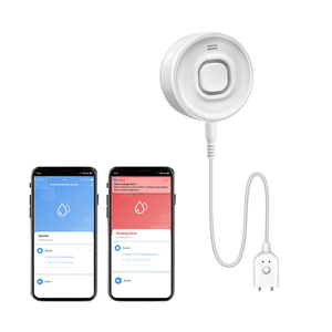 เซ็นเซอร์ตรวจจับน้ำรั่วไหลอัจฉริยะ Tuya Smart WIFI พร้อมระบบแจ้งเตือน ตรวจวัดระดับน้ำ ตรวจจับน้ำท่วม ควบคุมผ่านแอป Smart Life ระบบความปลอดภัย - Product Image 1