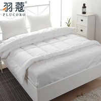 Couette en duvet de canard 100% coton, anti-allergie, de qualité supérieure, pour la maison et l'hôtel, utilisable toute l'année