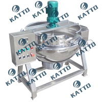 Chaudière à double enveloppe en acier inoxydable personnalisée 50L 100L, chauffage électrique à bain-marie