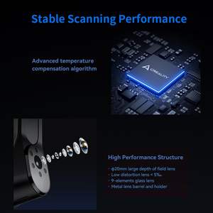 Escáner 3D Creality con Precisión de 0.02mm, 7 Láseres Azules y Antivibración para Proyectos de Ingeniería Automotriz - Product Image 3