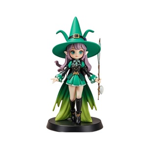Figurine en résine personnalisée style elfe sorcière lolita, personnage d'anime fantastique, jouet, statue, décoration de bureau - Product Image 5