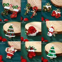 Broche de Noël XUPING, cadeaux, fêtes, bijoux de mode, broches pour femmes, strass, décoration de vacances, broche raffinée