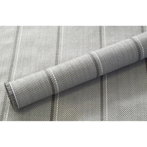 Tapis 250x350 cm gris rayé - Product Image 1