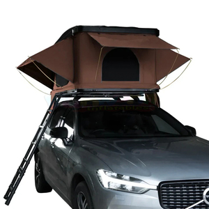 Carpa de techo impermeable para 2 personas, de aluminio, con carcasa rígida ABS, para verano, 4x4, todoterreno, para acampar en coche. - Product Image 4
