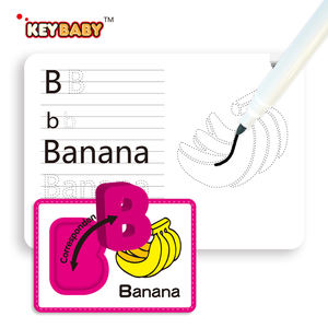 Échantillon <span class=keywords><strong>Gratuit</strong></span> : Jouet d'Apprentissage Alphabétique Noir pour Bébé, Jeu DIY pour Enfants pour Améliorer les Compétences - Product Image 5