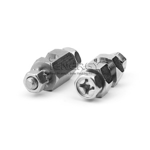 Stainless Steel Lightning Protection Grounding Clamp For Solar <b>Racking</b> <b>System</b> - Product Image 1
