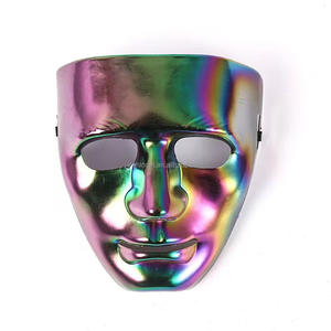 <span class=keywords><strong>Masque</strong></span> d'Esprit d'Halloween HLC ODM, <span class=keywords><strong>Masque</strong></span> de Fête de Masquerade à Visage Complet, <span class=keywords><strong>Masque</strong></span> de Déguisement Métallique Iridescent pour Festival - Product Image 2