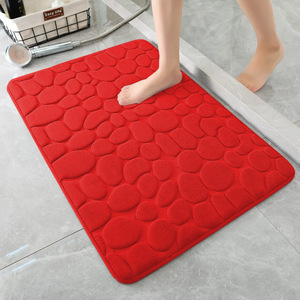 Tappetino da <span class=keywords><strong>Bagno</strong></span> in Memory Foam Effetto Ciottoli, Asciugatura Rapida, Assorbente, <span class=keywords><strong>Antiscivolo</strong></span>, Stile Sutera - Product Image 6