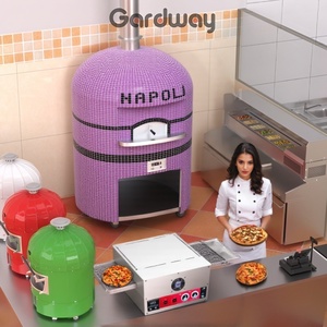 Dôme Napolitain Restauration Au Gaz 18 32 Pouces Grand Feu De Bois Brûlant Des Granulés Four À Pizza Moule Industriel Feu De Bois avec Support - Product Image 1