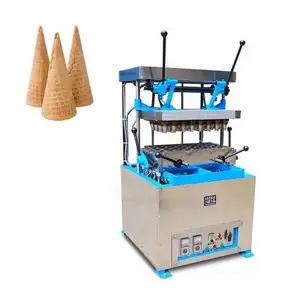 Preço de fábrica por atacado cone sorvete maiô máquina manual sorvete cone maker máquina com preço mais barato