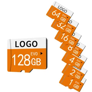Toptan tedarikçiler özelleştirmek Logo hafıza kartları 1GB 2GB 4G8G 16GB 32GB 64GB 128GB 256GB 512GB mikro TF flash kart
