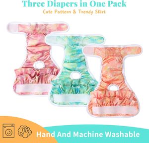 Échantillon Gratuit de Couches Écologiques Imperméables pour Chiens - Paquet en Gros Réutilisable et Lavable pour Femelles et Mâles - Product Image 4