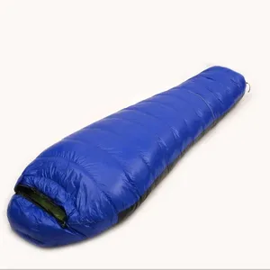 Ultraleichte Daunen saison warm vier Jahreszeiten wasserdicht bequem hoch flauschig Schlafsack für Outdoor-Camping Nylon Easy Carrying