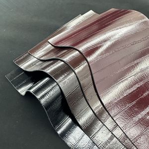 Cuir synthétique Qifeng à motif anguille, 1,0 mm, pour chaussures, sacs et meubles - Product Image 1