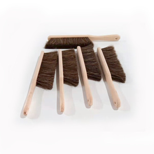 산업용 DIY 말털 먼지 청소 브러시 나무 손잡이 OEM 맞춤형 침대 시트 옷 소파 화장실 브러시 - Product Image 3