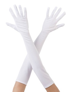 Guanti da ballo moderni lunghi per performance di danza jazz e <span class=keywords><strong>lirica</strong></span>, guanti a cinque dita per abiti da principessa, guanti da ballo per bambini - Product Image 3