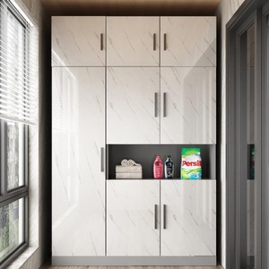 Armadietti da Balcone Manila 100% Impermeabili e Anti-Allagamento, Armadio in Metallo Antiruggine - Product Image 1