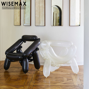 WISEMAX FURNITURE Meubles design INS <span class=keywords><strong>Chaise</strong></span> <span class=keywords><strong>Ballon</strong></span> Table basse colorée en fibre de verre <span class=keywords><strong>Chaise</strong></span> d'appoint Décoration d'intérieur moderne Œuvre d'art - Product Image 4