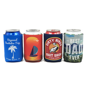 Porte-<span class=keywords><strong>boisson</strong></span> en néoprène portable, taille personnalisée, 3MM, 12 oz, impression par Sublimation, refroidisseur de bière - Product Image 5